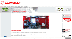 Desktop Screenshot of comenda.fr