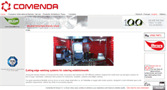 Desktop Screenshot of comenda.eu